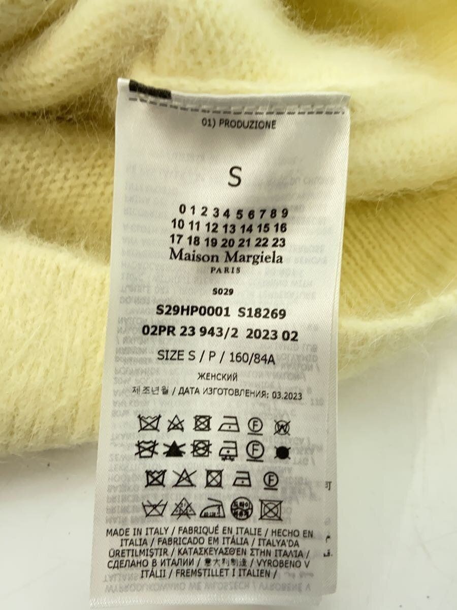 Maison Margiela Cardigan Angora Knit (Thick S Yellow 2023