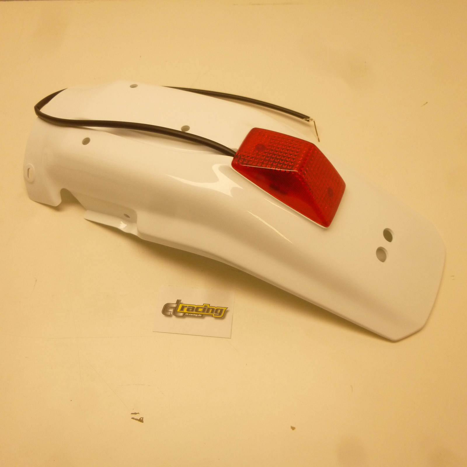 Rear Fender Tail Light Mudguard fits on Honda Xr 600 88-02 w
