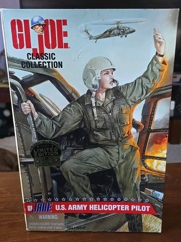 Hasbro 1997 G.I. Jane U.S. Army Helicopter Pilot Action Figure Black hair NIB