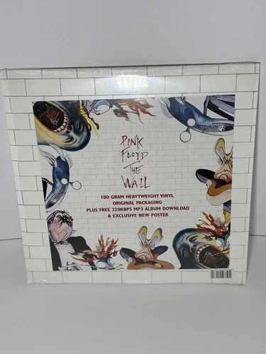 Pink Floyd - The Wall Remastered  2 LP 180G 2016 European reissue SEALED