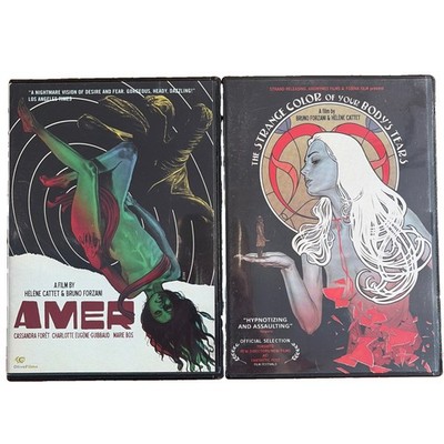 Amer + The Strange Color of Your Body's Tears DVD - Cattet & Forzani Neo-Giallo