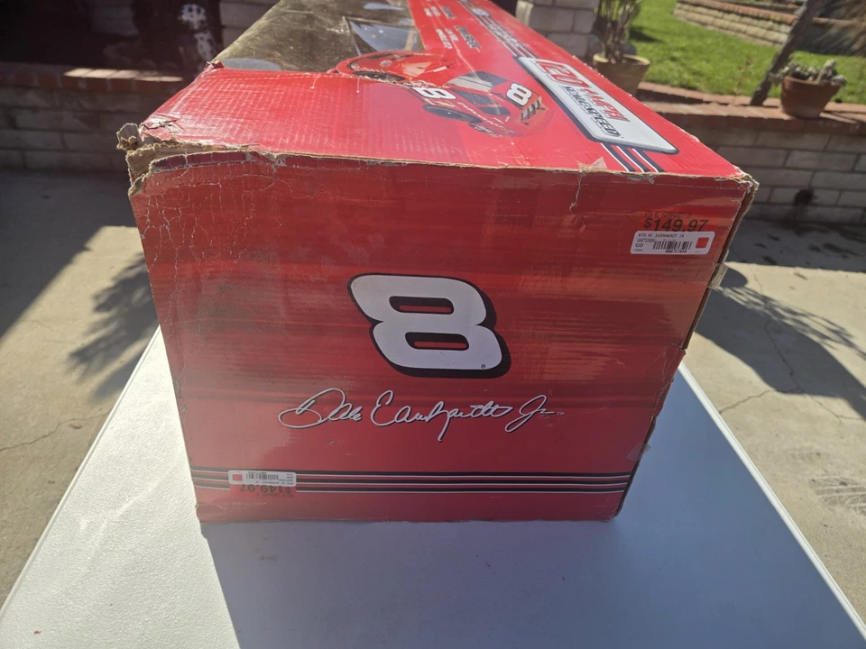 Motorworks 1.6 Scale Nascar Dale Earnheardt Red #8 Race Car Remote Control  - Image 4 of 4