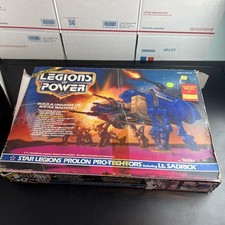 Complete Tonka 8140 Legions of Power Star Legions Prolon Pro-Techtors Box Damage