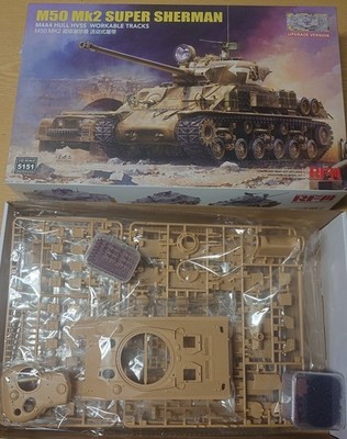 M50 Mk.2 Super Sherman M4A4 UPGRADE Version von Rye Field Models RFM in 1/35