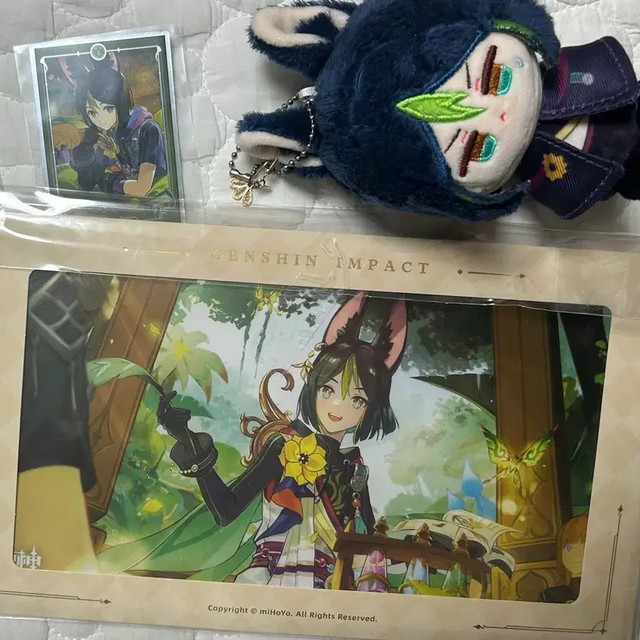 Genshin Tighnari Official & Unofficial Collectibles Bundle