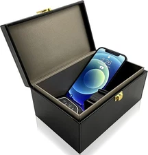 Briidea Faraday Key Fob Protector, RFID Signal Blocking Shielding Box for Car...