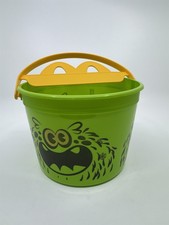 2025 McDonald's Boo Bucket Pail Green Monster Happy Meal Toy Halloween Bucket