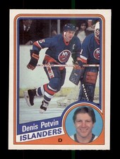 1984-85 O-PEE-CHEE #134 DENIS POTVIN NEW YORK ISLANDERS