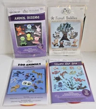 New Quilled Creations Quilling Kit - Zoo Forest Sea Animals - You Choose
