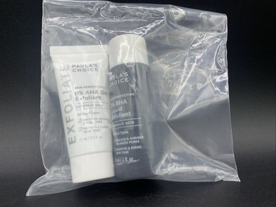 Paula's Choice SKIN PERFECTING 8% AHA Gel & 2% BHA Liquid Travel Size  Combo