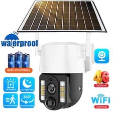 5MP Solar CameraS WiFi Outdoor Night HD Smart Home Security CCTV Surveillance