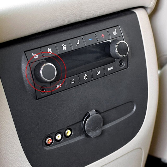 1x Auto Car Rear Control Knob Audio Radio Fit For Chevrolet Silverado
