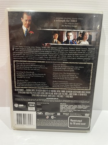 Boardwalk Empire : Season 1 (DVD, 2012, 5-Disc Set) Region 4 - Picture 2 of 5