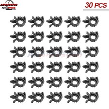 30x Wire Loom Harness Routing Clip Retainer Fastener Black Nylon For Gm 8911473 30x Wire Loom Harness Routing Clip Retainer Fastener Black Nylon For Gm 8911473