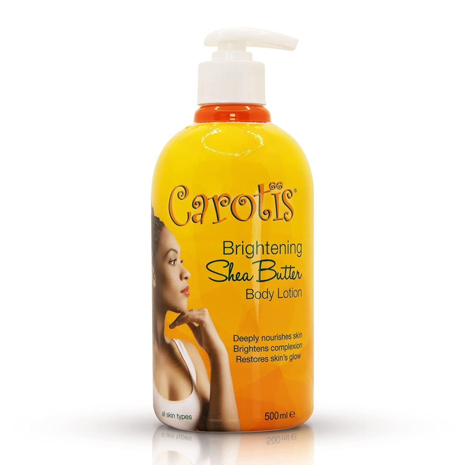 CAROTÏS Skin Brightening Body Lotion 17.6 oz Fades Dark Spots & Evens Skin Tone