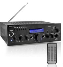 New Pyle PDA5BU.0 200W Audio Stereo Receiver-Wireless Bluetooth With Remote