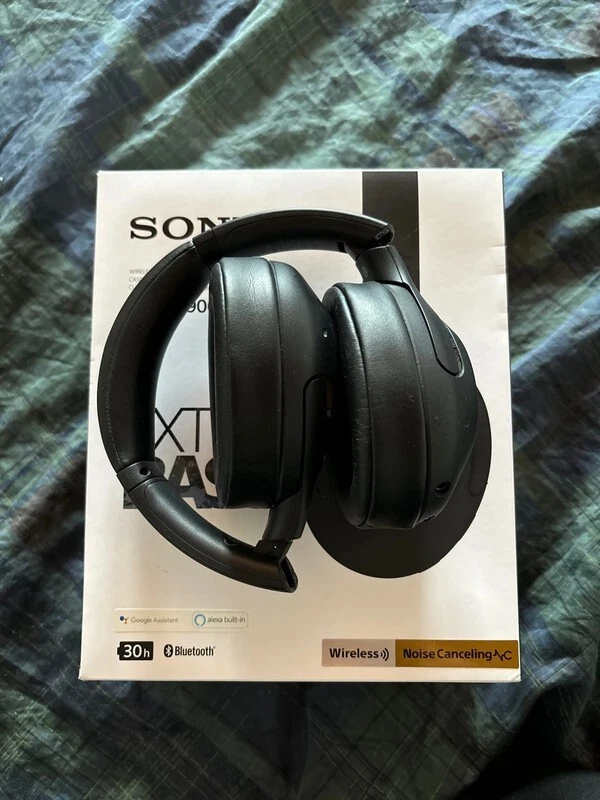 Casque Bluetooth ANC Sony WH-XB900N Extra Bass Noir - Photo 4/4