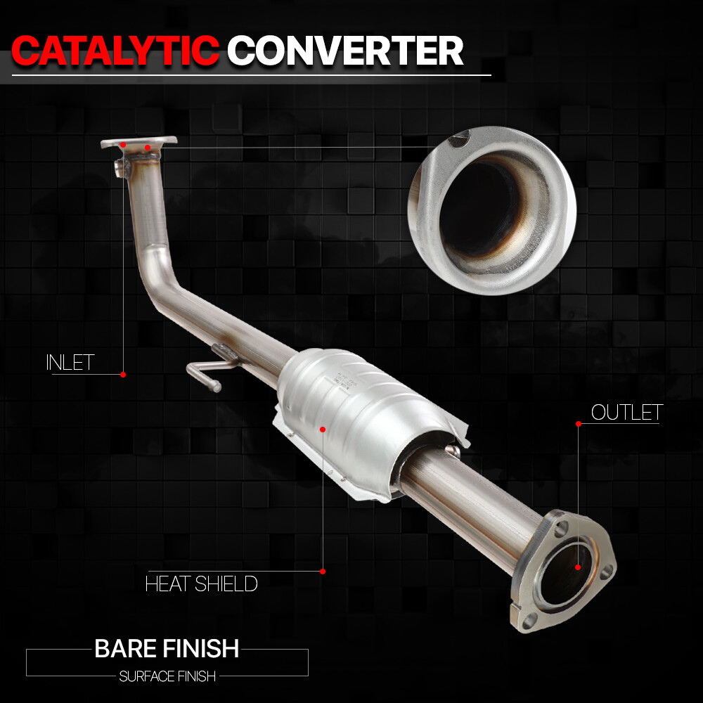 Fits 2001-2005 Honda Civic EX[HEAT SHIELD]Catalytic Converter Exhaust Down  Pipe | eBay