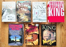Lot of 7 Stephen King HC Books With DJ First ...