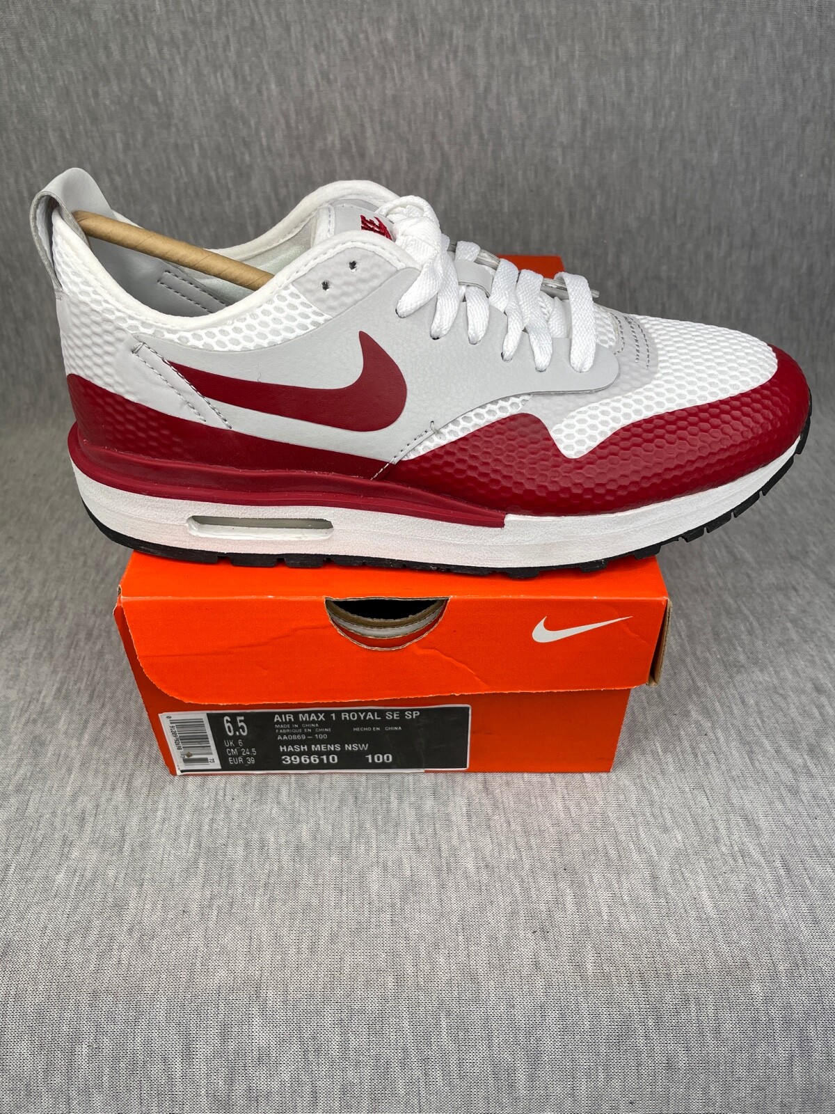 Size UK 6 - Nike Air Max 1 Royal SE SP Gym Red 2017 | Compra online en eBay