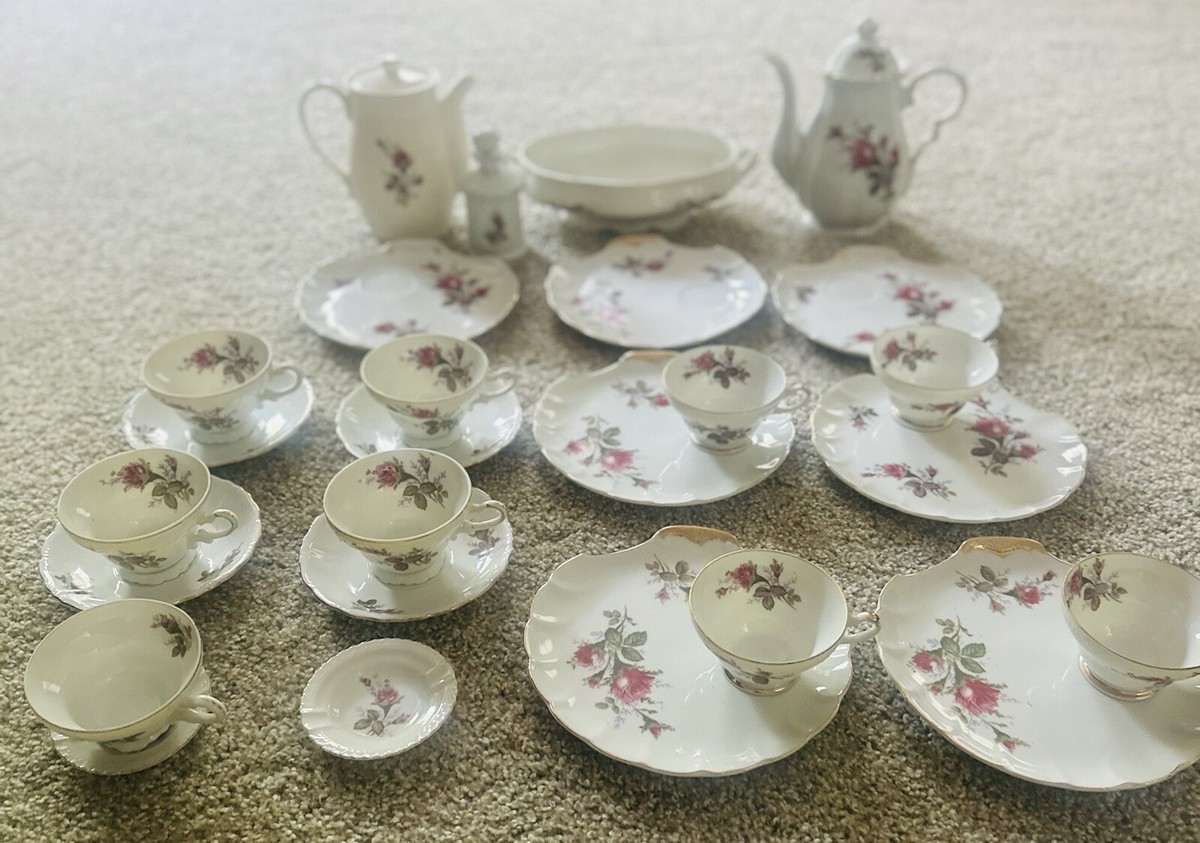 Rare VINTAGE ROYAL SEALY CHINA JAPAN 25 Piece Set Luncheon Tea Pot