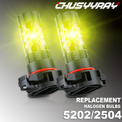 for Dodge Charger 2010-2014 Journey 10-19 2x 5202 LED Fog Light Bulb 3000K  | eBay