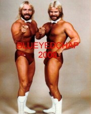 STEVE KIERN & STAN LANE  WRESTLER  8 X 10 WRESTLING PHOTO NWA