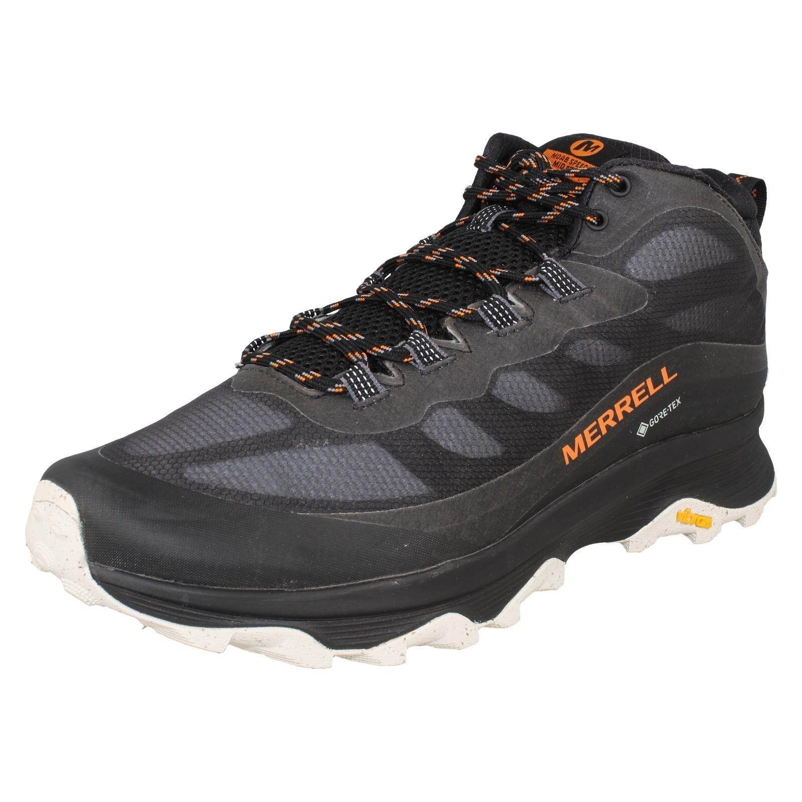 Hombre Gore-Tex con Una Suela Vibran Caminar Botas - Moab Speed Mid GTX
