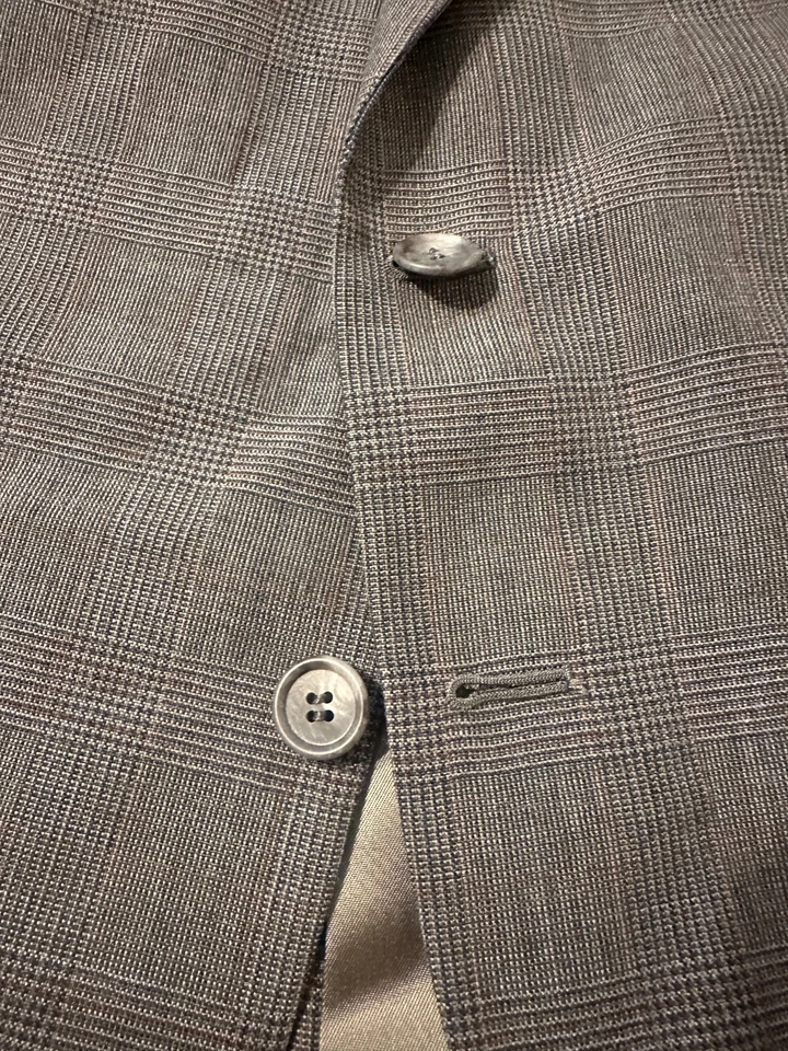 Blazer Abrigo Deportivo Chaqueta Hombre Vingtage Andhurst Personalizado Gris 44 R Foto 3 de 4