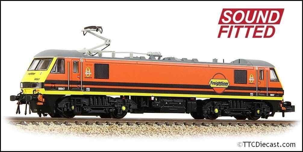 Farish 371-785SF Class 90/0 90047 Freightliner G&W N Gauge