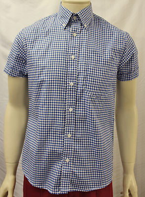 Herren 60er Jahre Kurzarm Karohemd 60s Mods Northern Soul ''5 FARBEN'' verfügbar