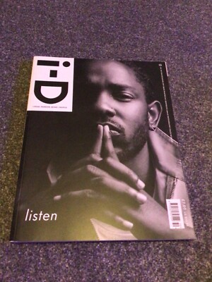 I-D i.d Magazine Kendrick Lamar, Tommy Genesis, Frank Ocean October 2017