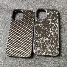 Carbon Fiber iPhone Case Fit For 12Pro 12ProMax 13Pro 13ProMax 14, 15, 15 Pro