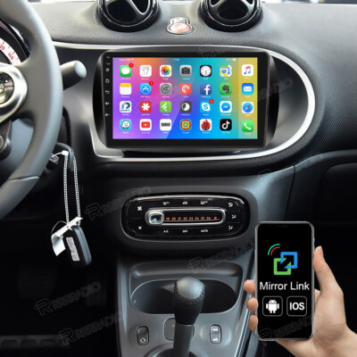 Für Mercedes Benz Smart Forfour Fortwo 453 Autoradio Android 15 GPS Navi WiFi