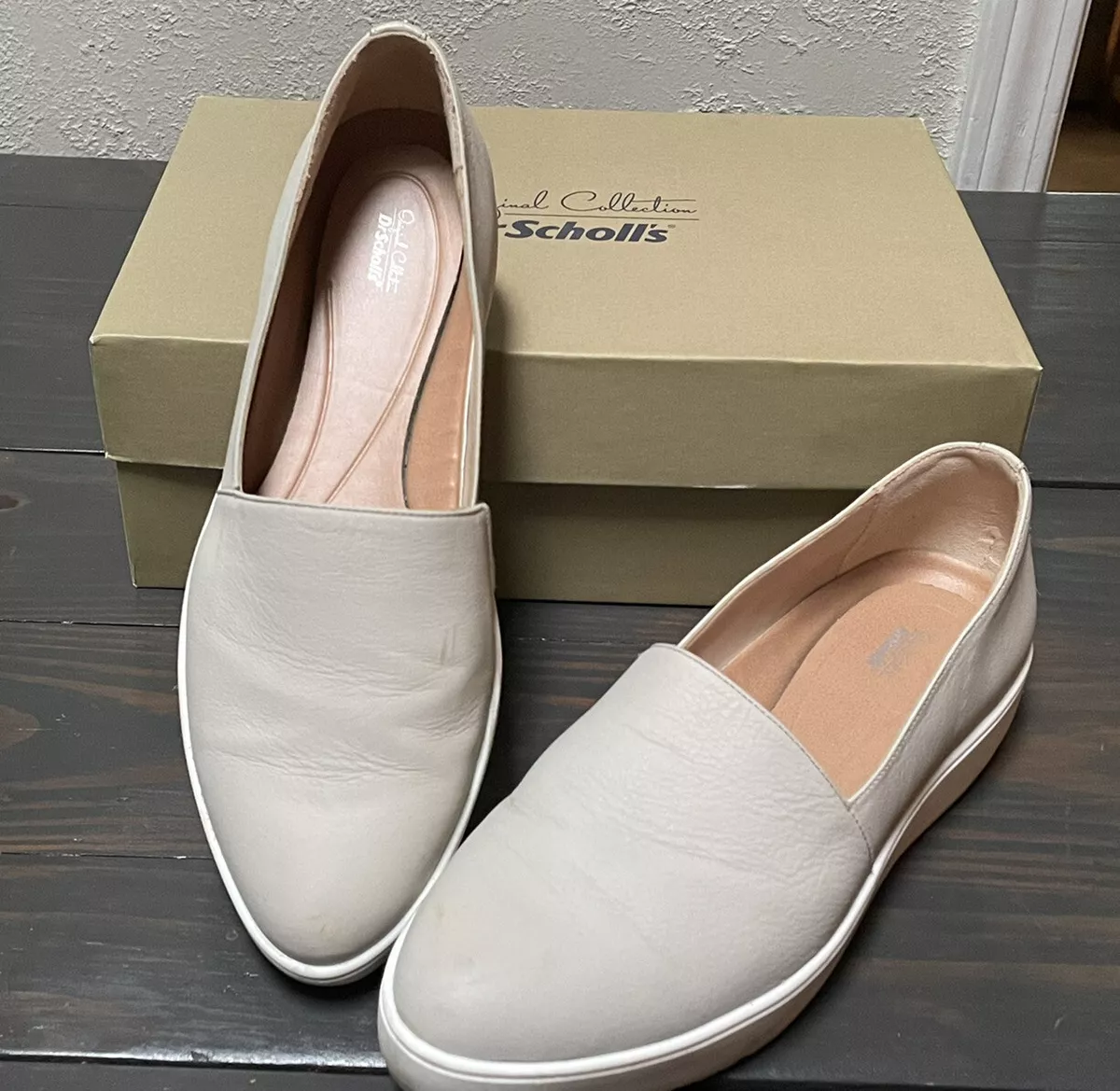 Dr. Scholls Original Collection 9.5 M Beatrice Sneakers Slip On Comfort Shoe EUC