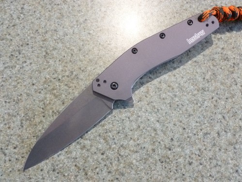 Kershaw Dividend Gray 1812GRY Assisted Knife (Made in The USA, New In Box) - Picture 6 of 11