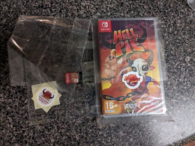 Hell Pie SRG#85 Super Rare Games Nintendo Switch NEW With Patched Cartridge