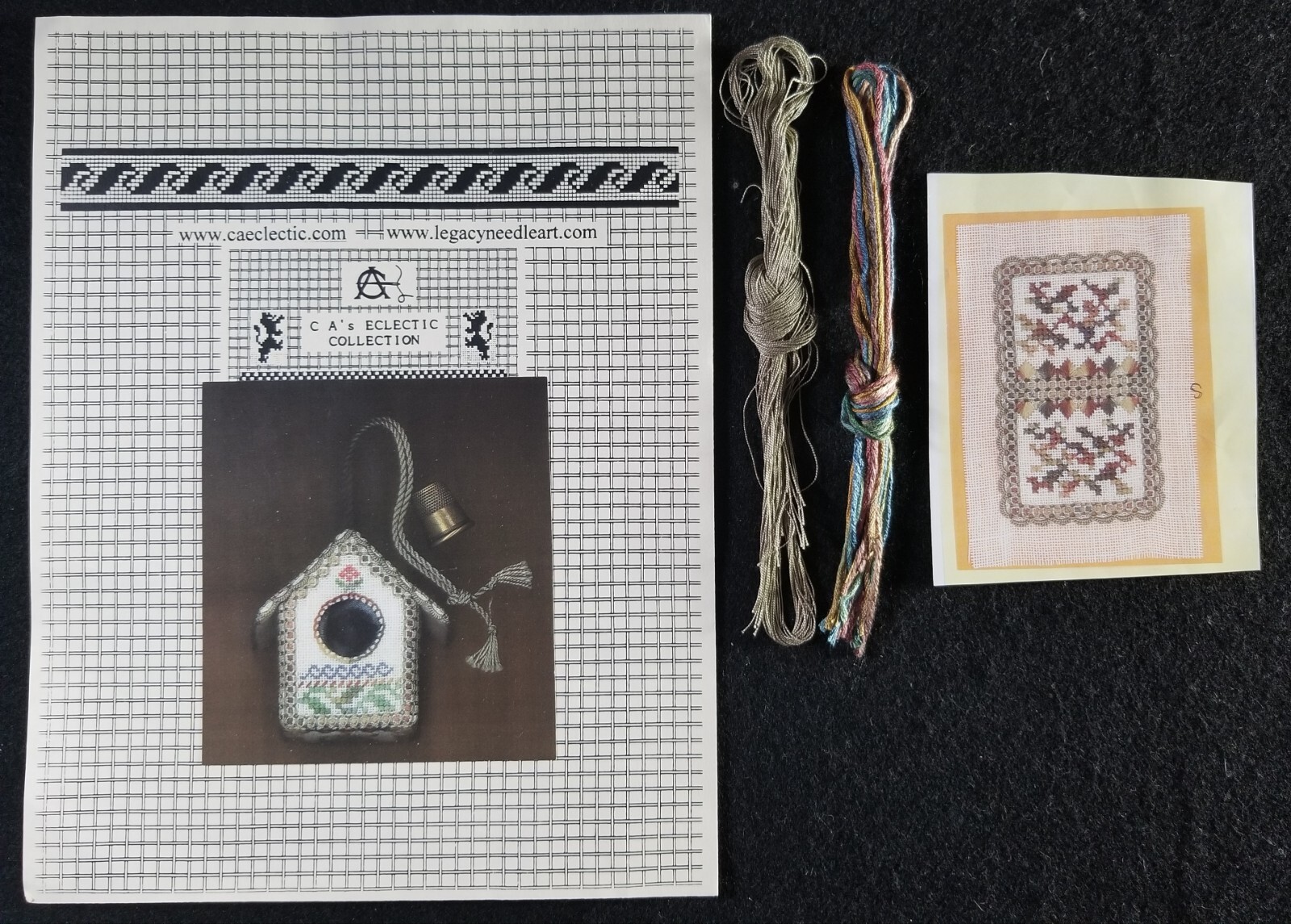 7x Cross Stitch CHART HISTORIC NEEDLEWORK GUILD/CA Kit/Sewing