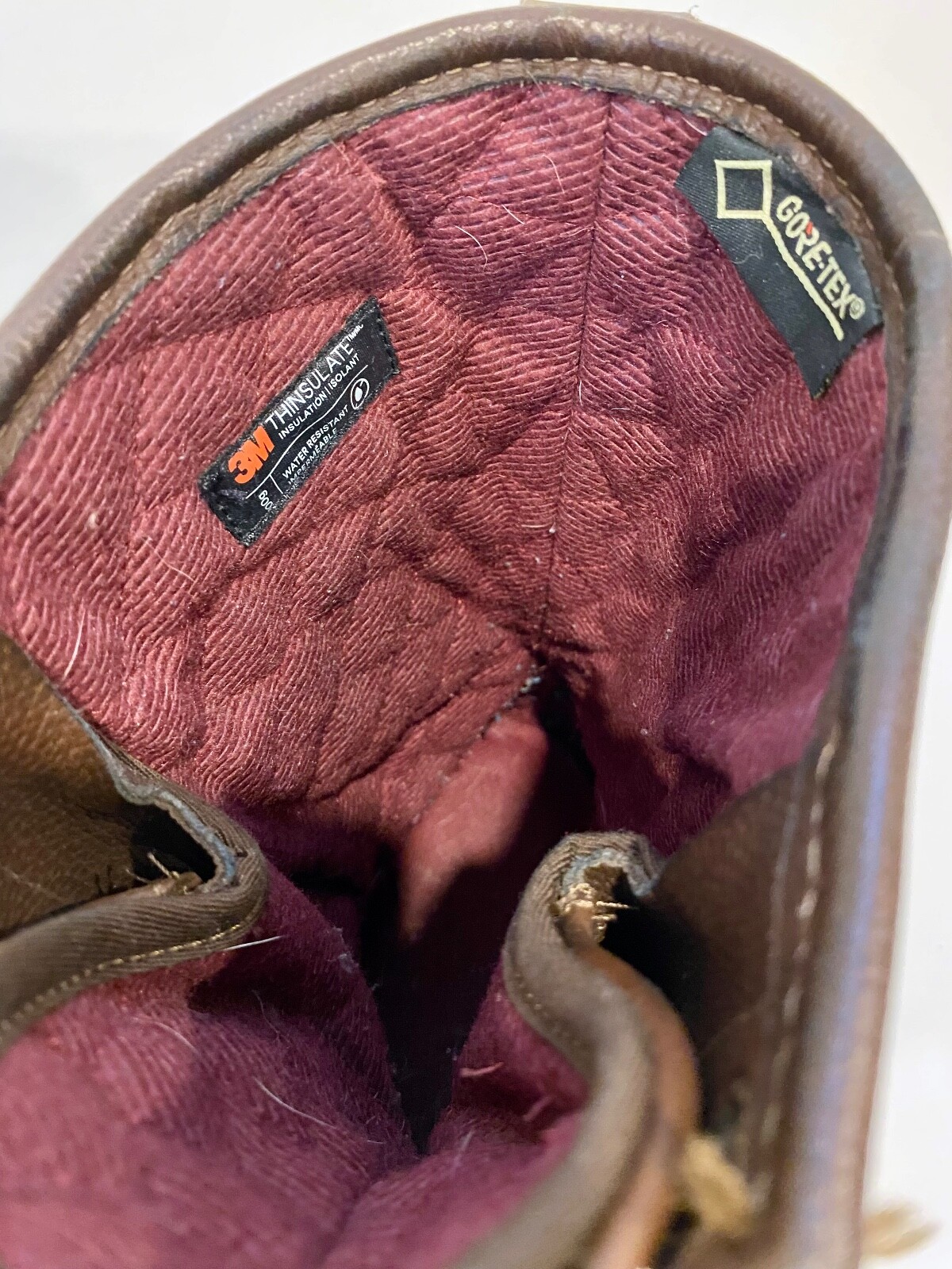 LL Bean Maine Hunting Shoes 10" GORETEX Thinsulate Men sz 10 Made in