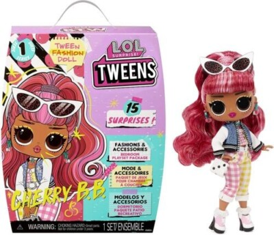 #ad LOL Surprise Tweens Series 1 Cherry B.B. Fashion Doll with 15 Surprises OPEN BOX $27.99