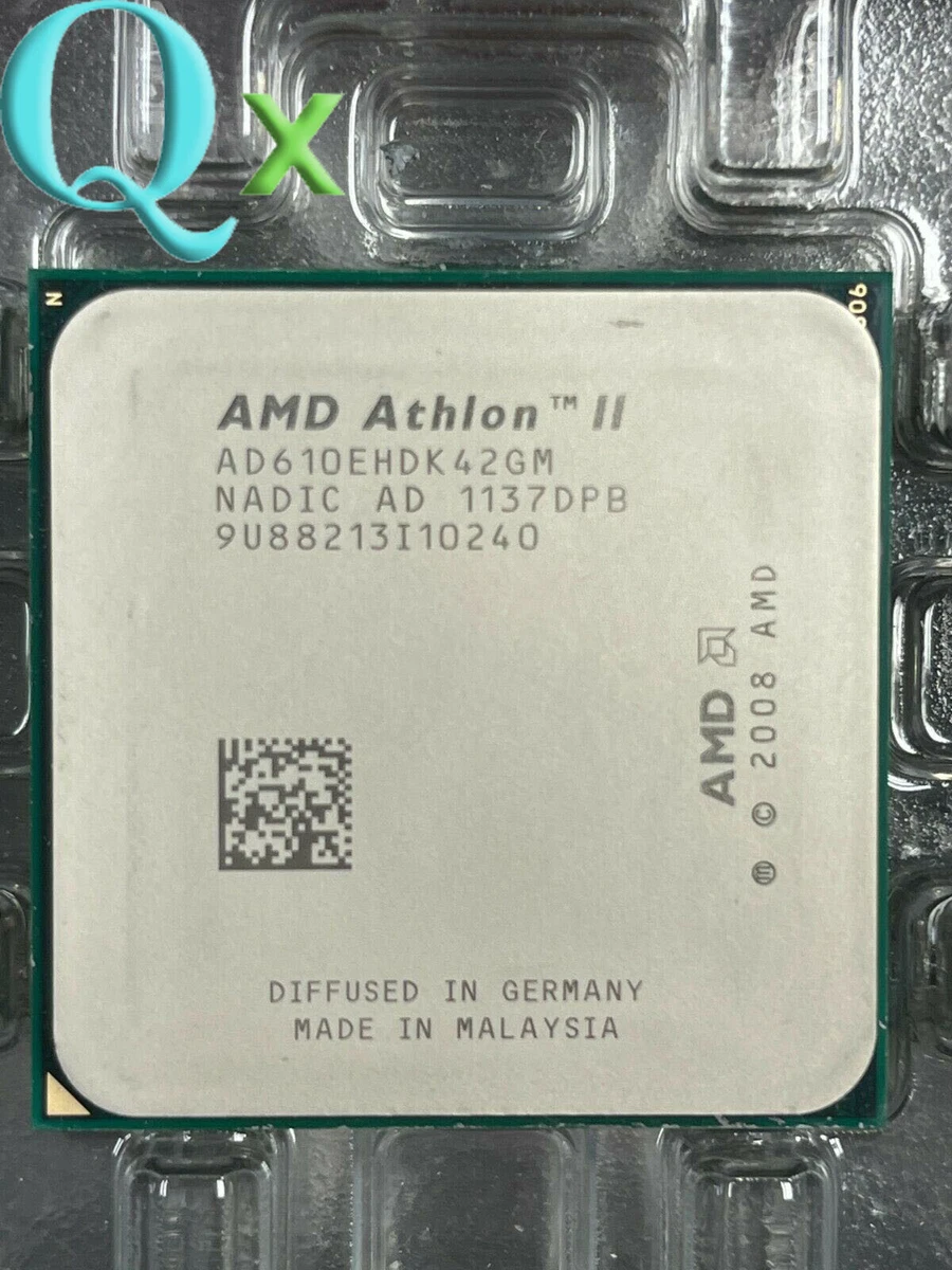 AMD Athlon II X4 610e Socket AM3 CPU Processor 2.4 GHz 45W Quad