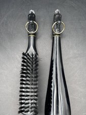 Vtg Horse Head Hard Plastic Shoe Horn  Brush Set MCM Japan