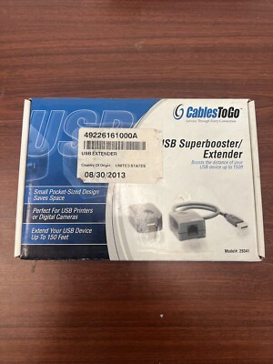 Cable to go USB 1.1 over Cat5 Superbooster Extender 29341 with 150 ft cable