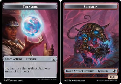 token doubling cards mtg Drake // Angel Double-sided [Double Masters 2022 Tokens] Doubling Season MTG - Double