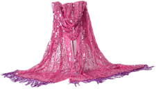 Fashion Round Sequin Scarf spangled scarf fashion beautiful unique glitter multi