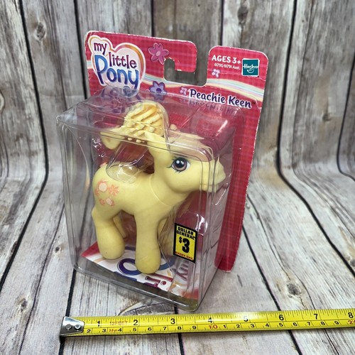 My Little Pony Peachie Keen With Brush Hasbro Dollar General 61793/61791 MLP - Picture 2 of 15