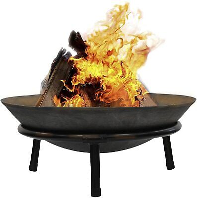 Cast Iron Outdoor Fire Pit Bowl Round, How Much Does It Cost To Build A Propane Fire Pit In Taiwan