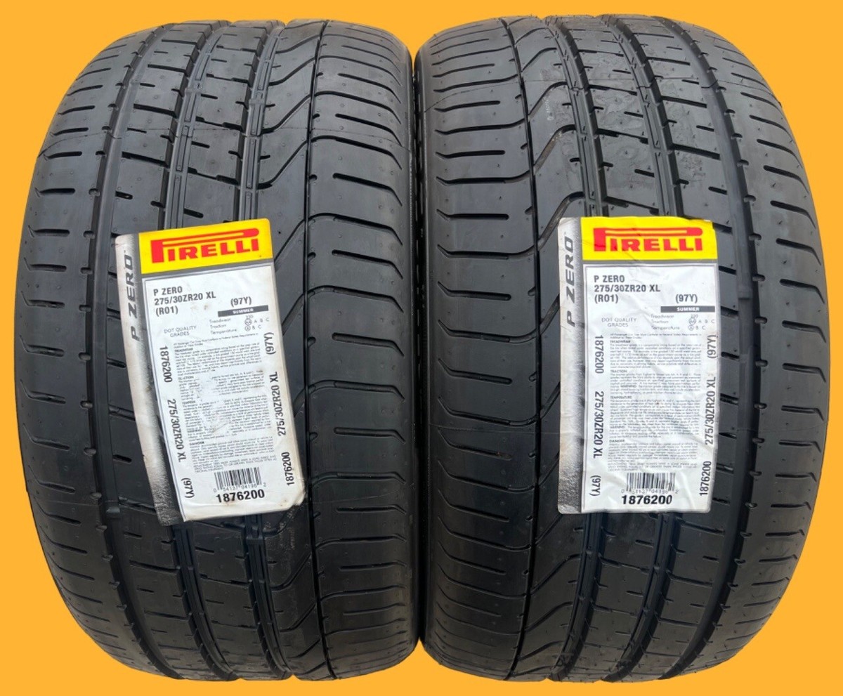 ピレリ P ZERO　275/30ZR20　2本 6～7分溝 TWO BRAND NEW 275/30ZR20 (97Y) Pirelli P Zero Tires Like Michelin