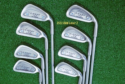 Fer De Golf Ram Laser X2 – N°2 – Manche Acier Flex Ferme – Droitier – Occasion