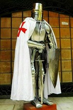 Medieval Wearable Knight Crusader Full Suit of Armour Christmas Costume Replica
